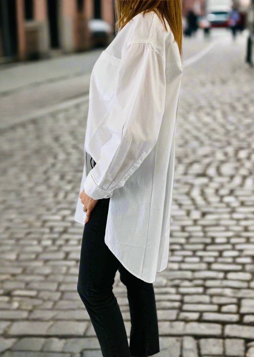 OVERSIZED BUTTON DOWN SHIRT