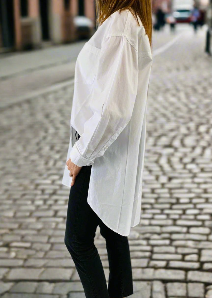 OVERSIZED BUTTON DOWN SHIRT