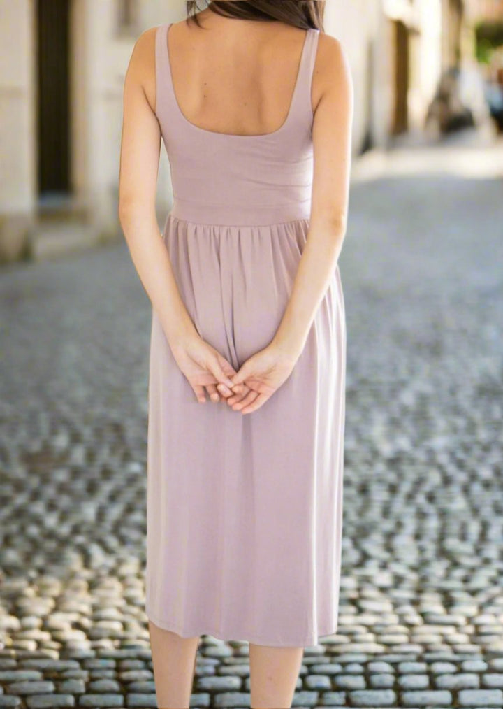 PENELOPE RUSTIC ROSE MIDI DRESS