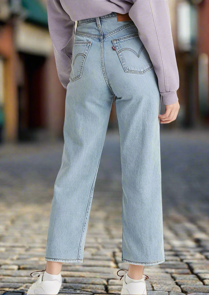 RIBCAGE STRAIGHT ANKLE JEANS