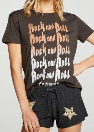 RECYCLED VINTAGE ROCK AND ROLL TEE