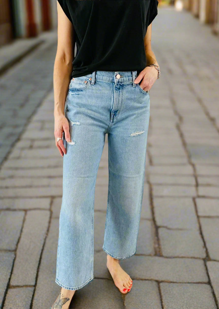 SAVANNAH MYSTIQUE WIDE LEG JEANS