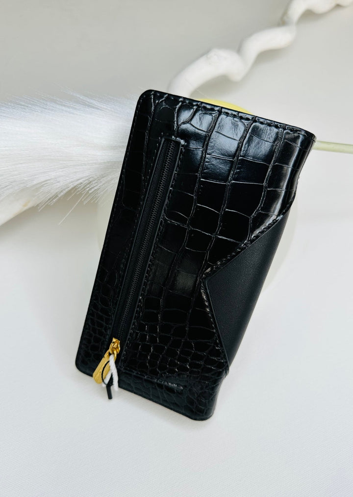 SOPHIE WALLET - FAUX BLACK