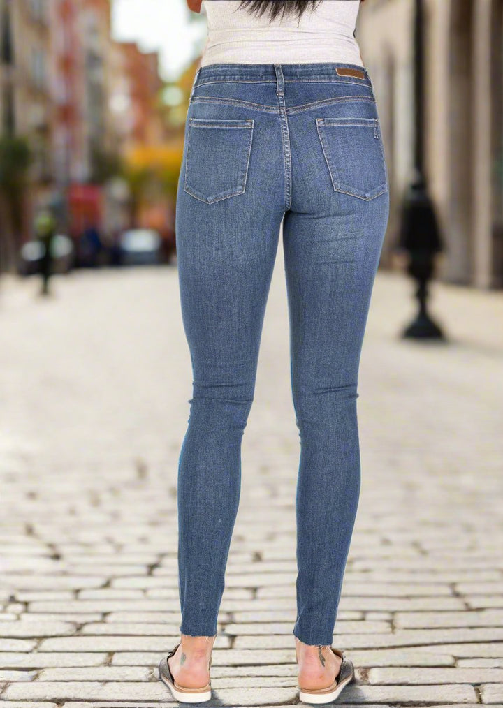 SARAH DISTRESSED SKINNY JEAN - ALISO VIEJO