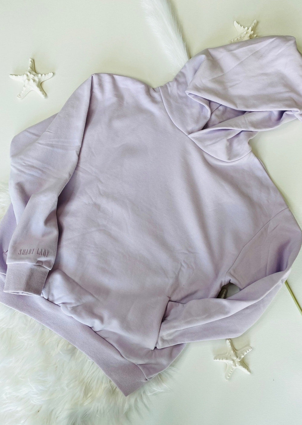 BUTTER FLEECE LILAC HOODIE