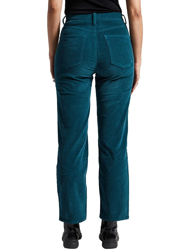 HIGHLY DESIRABLE STRAIGHT JEWEL CORD JEANS BACK VIEW