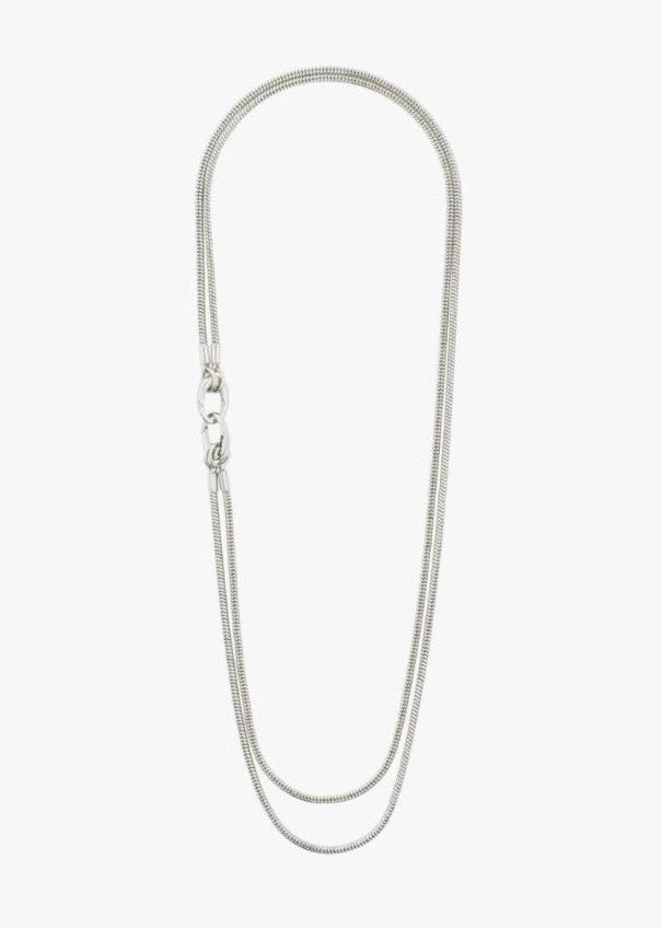 SOLIDARITY RECYCLED SNAKE CHAIN NECKLACE