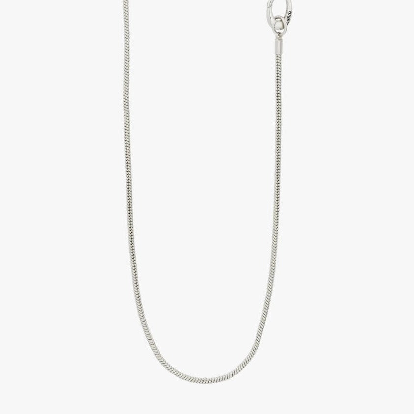 SOLIDARITY RECYCLED SNAKE CHAIN NECKLACE