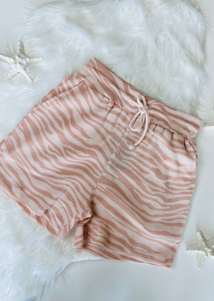 TIGER SHRIMP WAFFLE KNIT SHORT