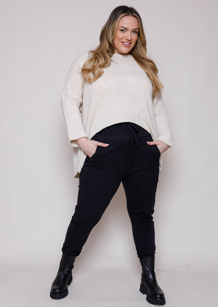 THE ULTIMATE JOGGERS CURVE - BLACK