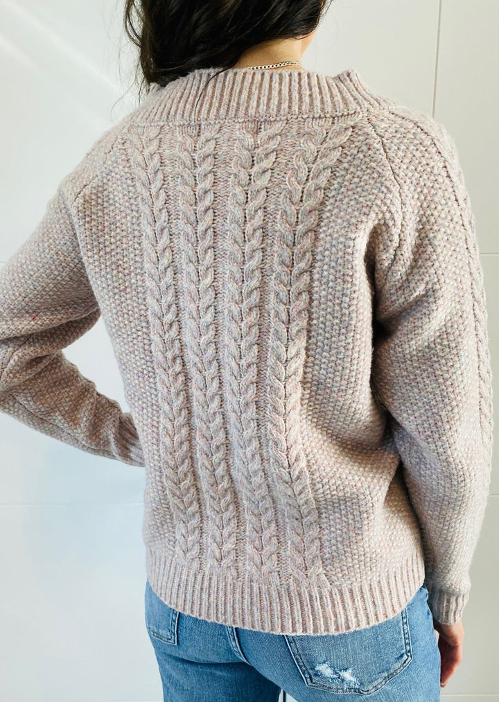 TOMIE CHUNKY KNIT SWEATER